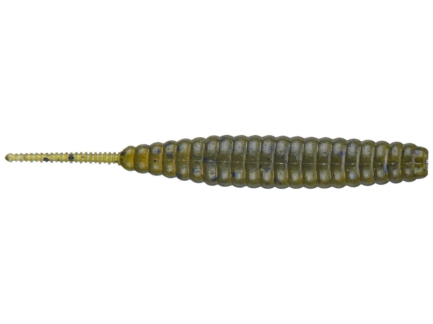 Deps Deathadder Straight Tail Worm, Color: Green Pumpkin