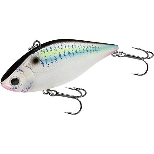LUCKY CRAFT LV-150, 425 Live Threadfin Shad, Lipless Crankbait, Freshwater Bass Fishing Lure, 3ft-4ft Sinking Lures, Tight Vibration Long-Casting Tack