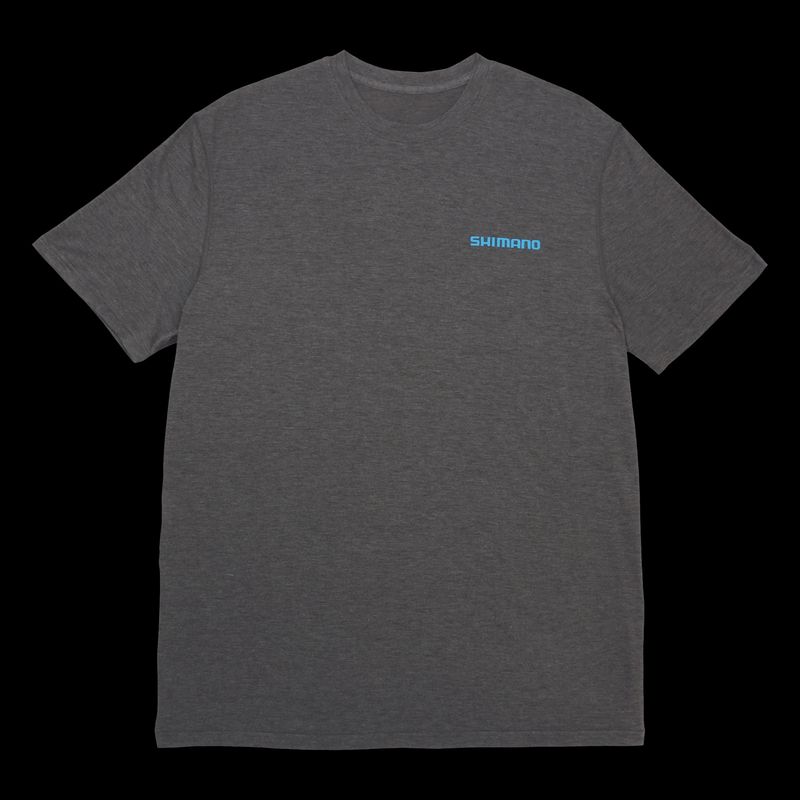 Shimano Short Sleeve Graphic Tee - Charcoal L