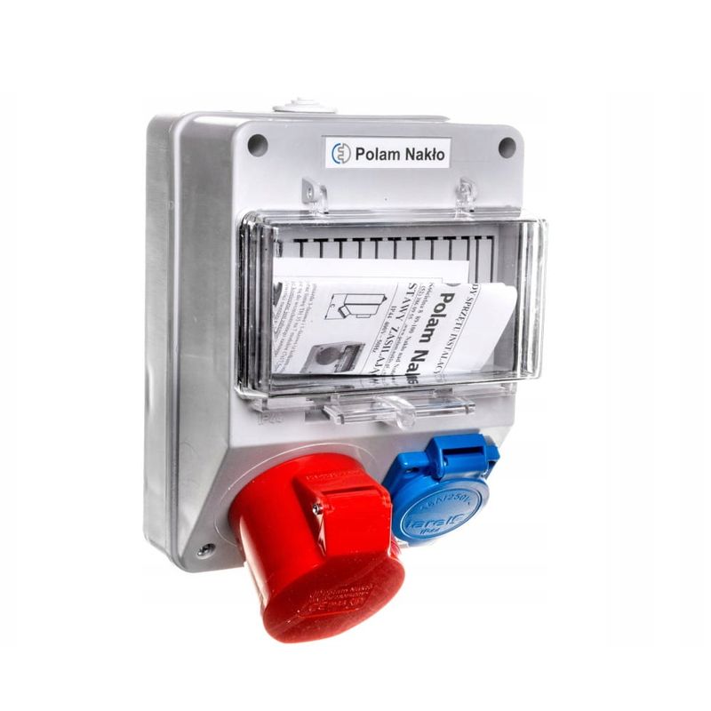 Rozdzielnica budowlana ERB Erbetka 400V CEE16A5P + SCHUKO 230V