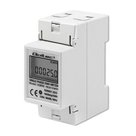 Jednofazowy elektroniczny licznik QOLTEC