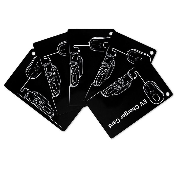 QOLTEC Karty zbliżeniowe do stacji ładowania EV