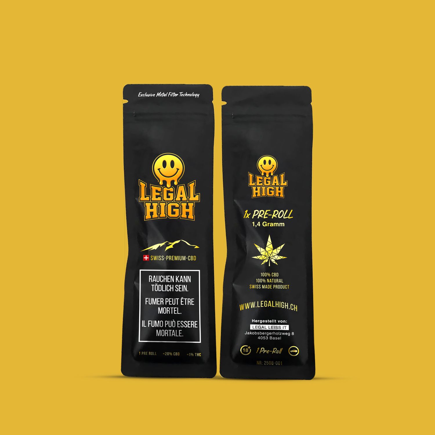 Legal High – Premium Pre-Roll Pure CBD (1,4 g)