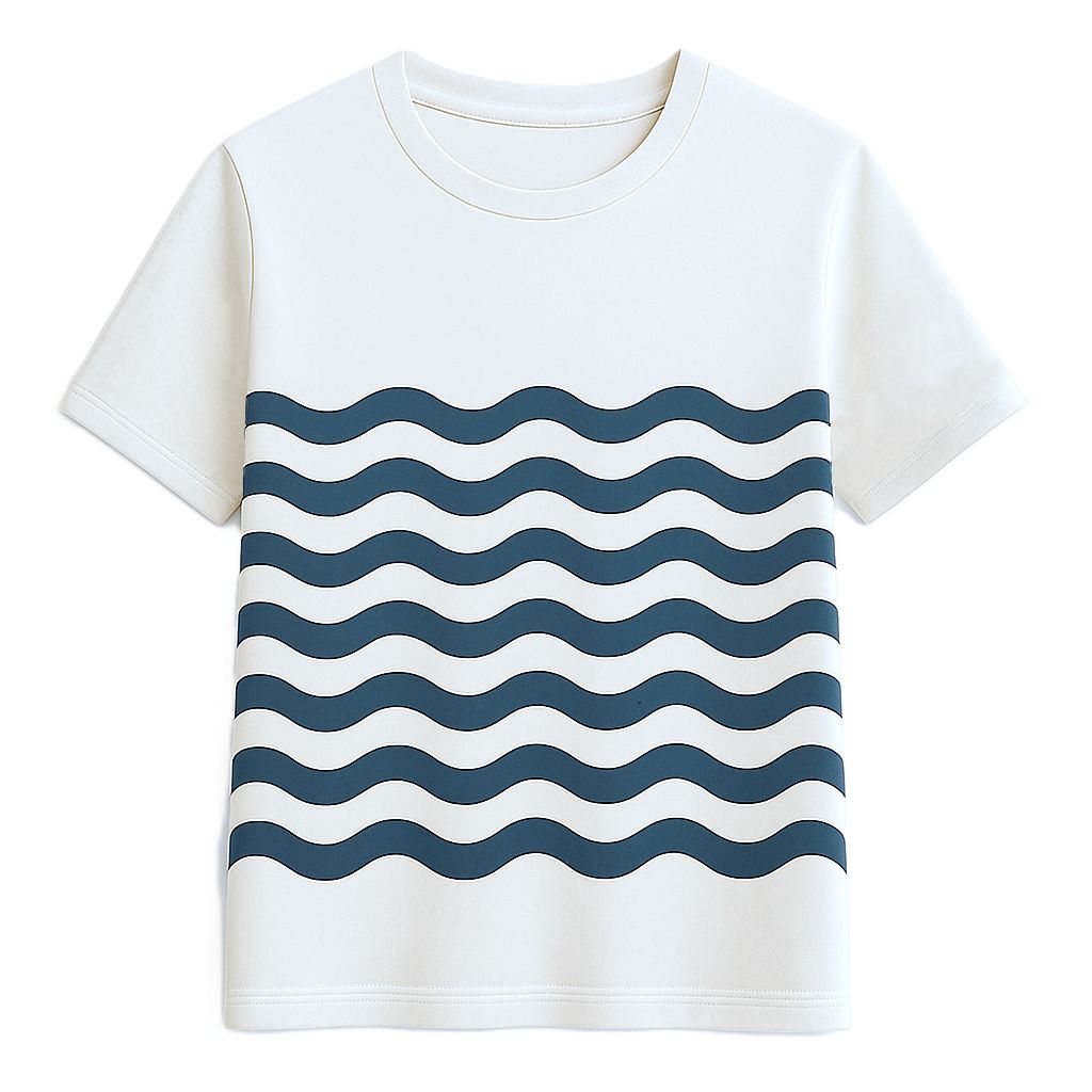 T-shirt Standard Fit Unisexe Blanc