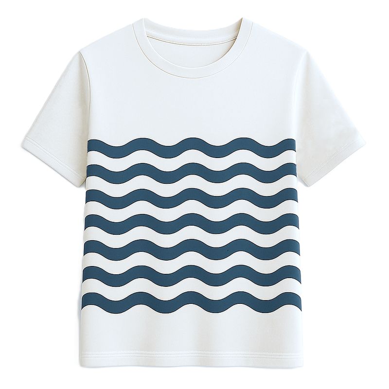 T-shirt Standard Fit Unisexe Blanc