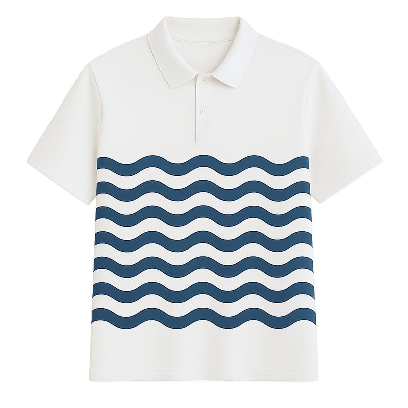 Polo Standard Fit Unisexe Blanc