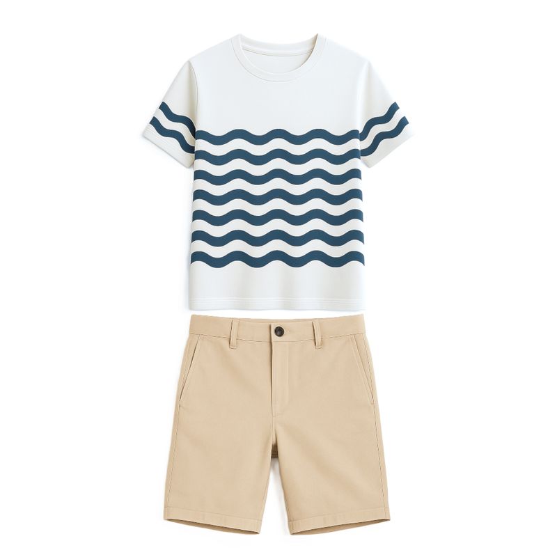 Uniforme Homme Standard Blanc,beige