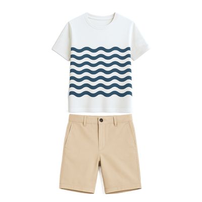 Uniforme Homme Standard Fit Blanc,beige