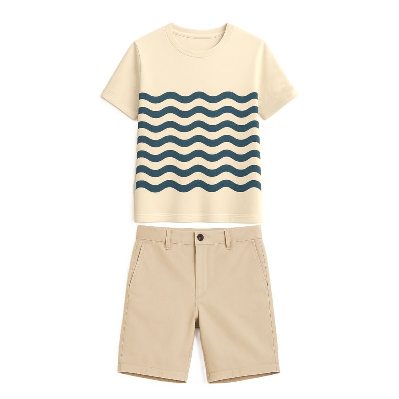 Uniforme Homme Standard Fit Crème,beige