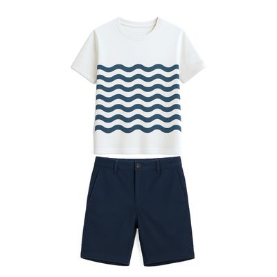 Uniforme Homme Standard Fit Blanc,bleu