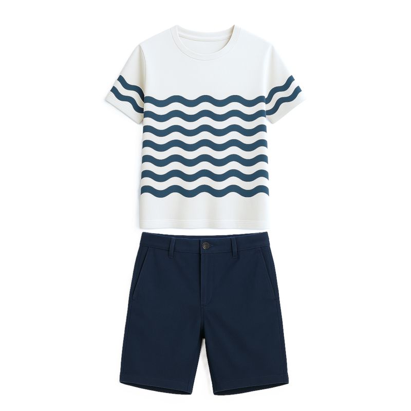 Uniforme Homme Standard Blanc,bleu