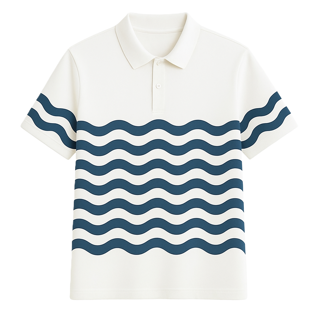 Uniforme Homme Polo Standard Blanc,beige