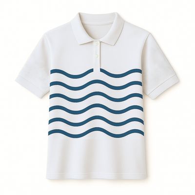 Polo Fine Fit Unisexe Blanc