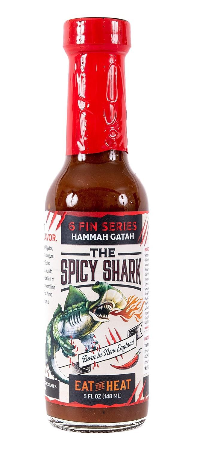 Spicy Shark Hammah Gatah Hot Sauce