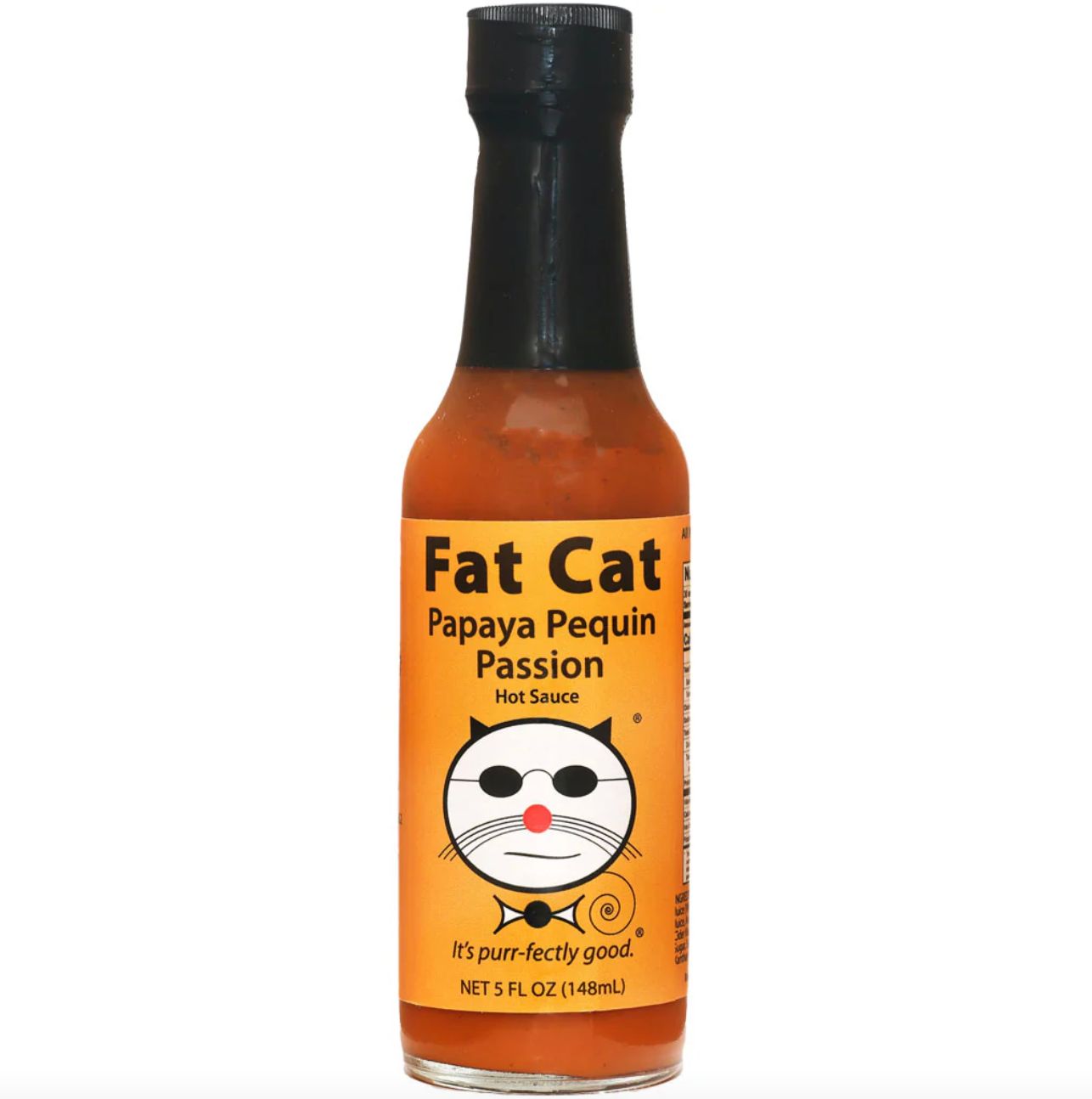 Fat Cat Papaya Pequin Passion Hot Sauce
