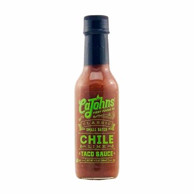 CaJohns Classic Chile Lime Taco Sauce