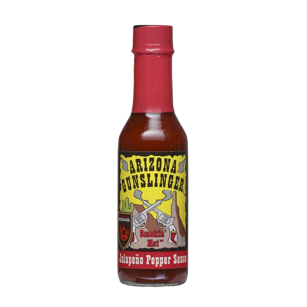 Arizona Gunslinger Smokin&#39; Hot Red Jalapeno Pepper Sauce