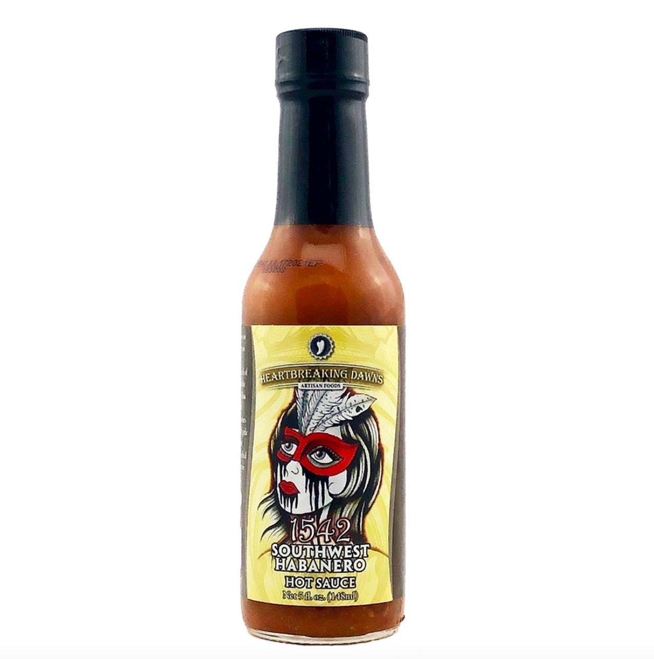 Heartbreaking Dawn&#39;s 1542 Southwestern Habanero Hot Sauce