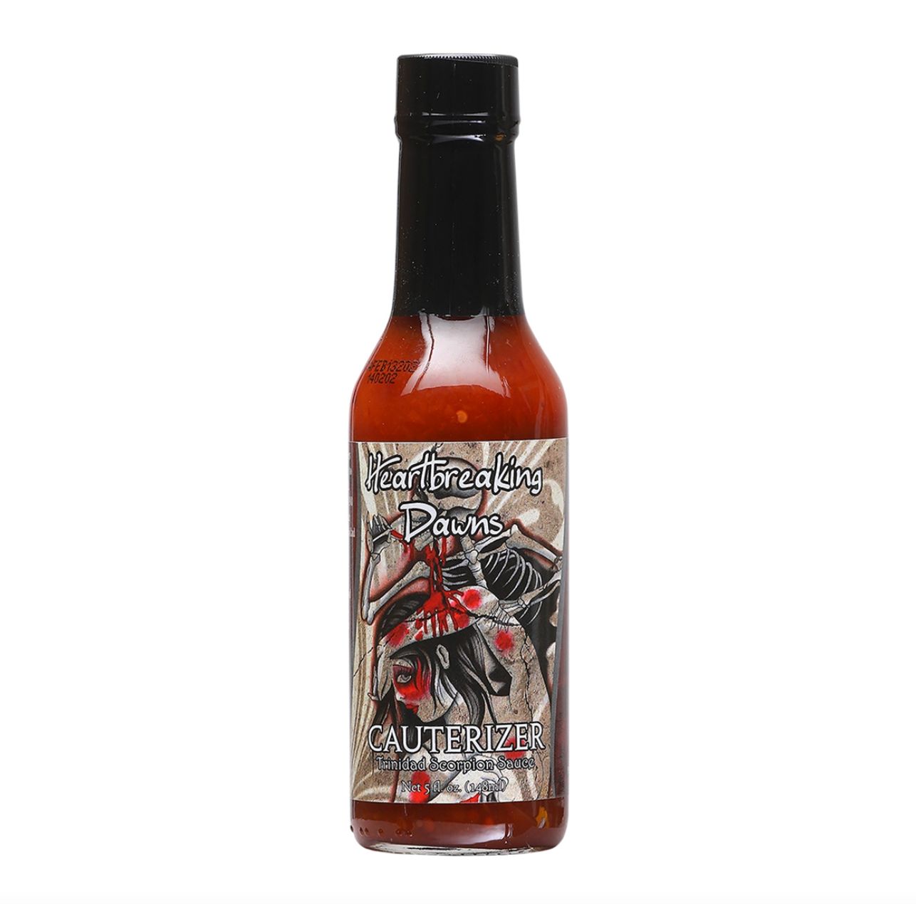 Heartbreaking Dawn&#39;s Cauterizer Trinidad Scorpion Hot Sauce