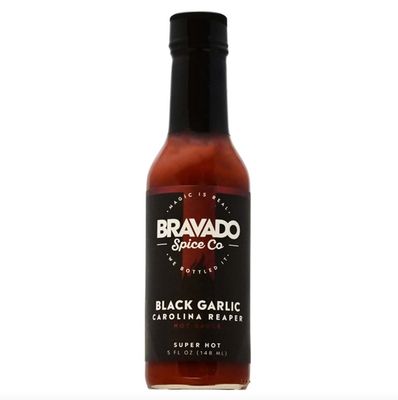 Bravado Spice Black Garlic Carolina Reaper Hot Sauce