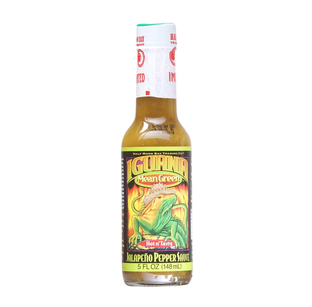 Iguana Mean Green Jalapeno Hot Sauce