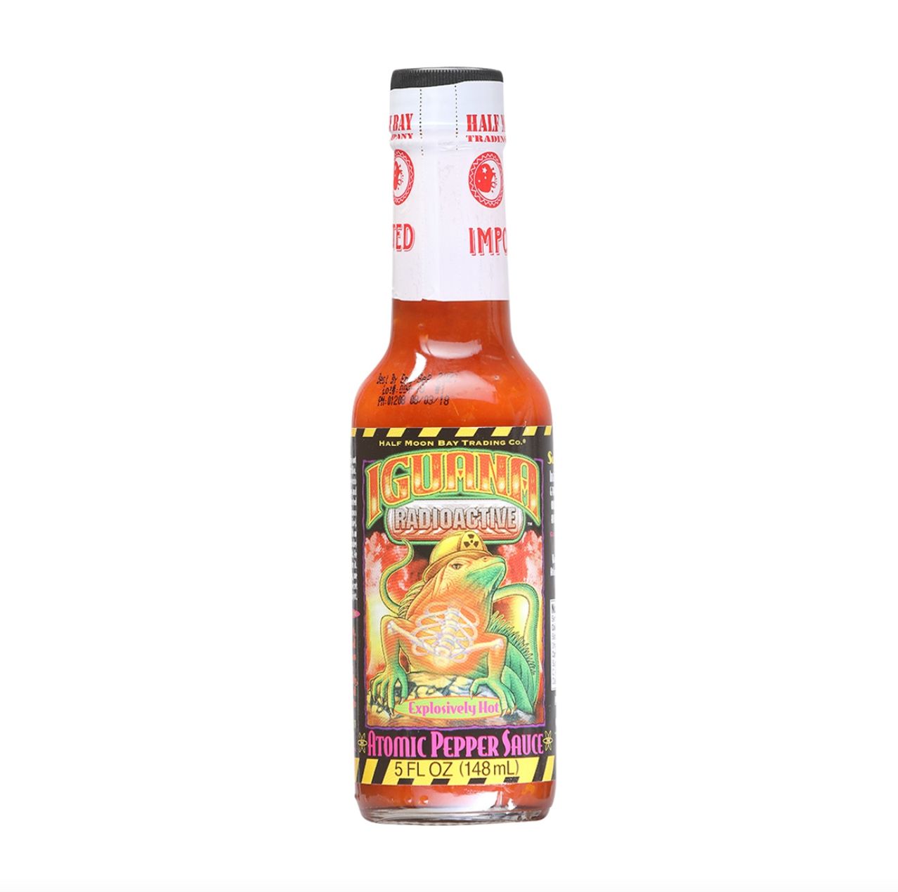 Iguana Radioactive Atomic Pepper Hot Sauce