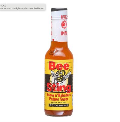 Bee Sting Honey n' Habanero Hot Sauce 5oz