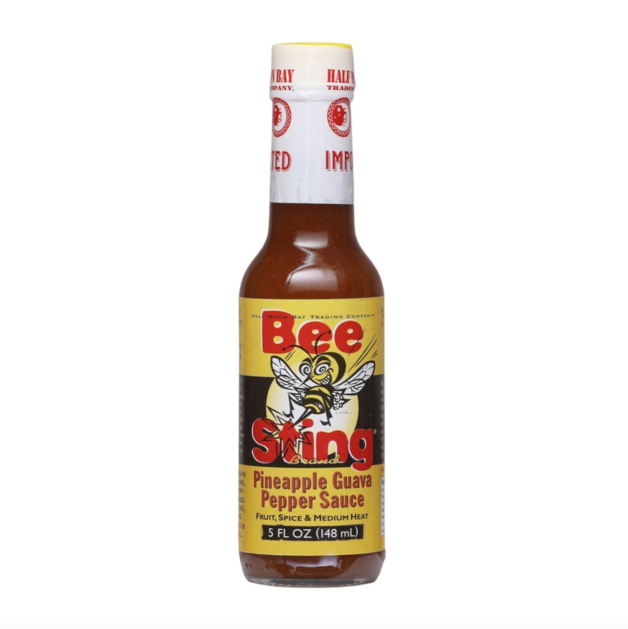 Bee Sting Pineapple Guava Pepper Sauce 5oz