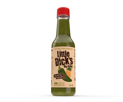 Little Dick's Jalapeño Pineapple Hot Sauce