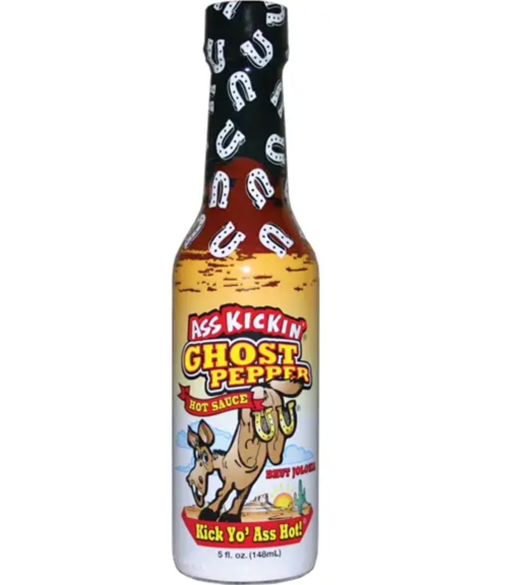 Ass Kickin Ghost Pepper Hot Sauce