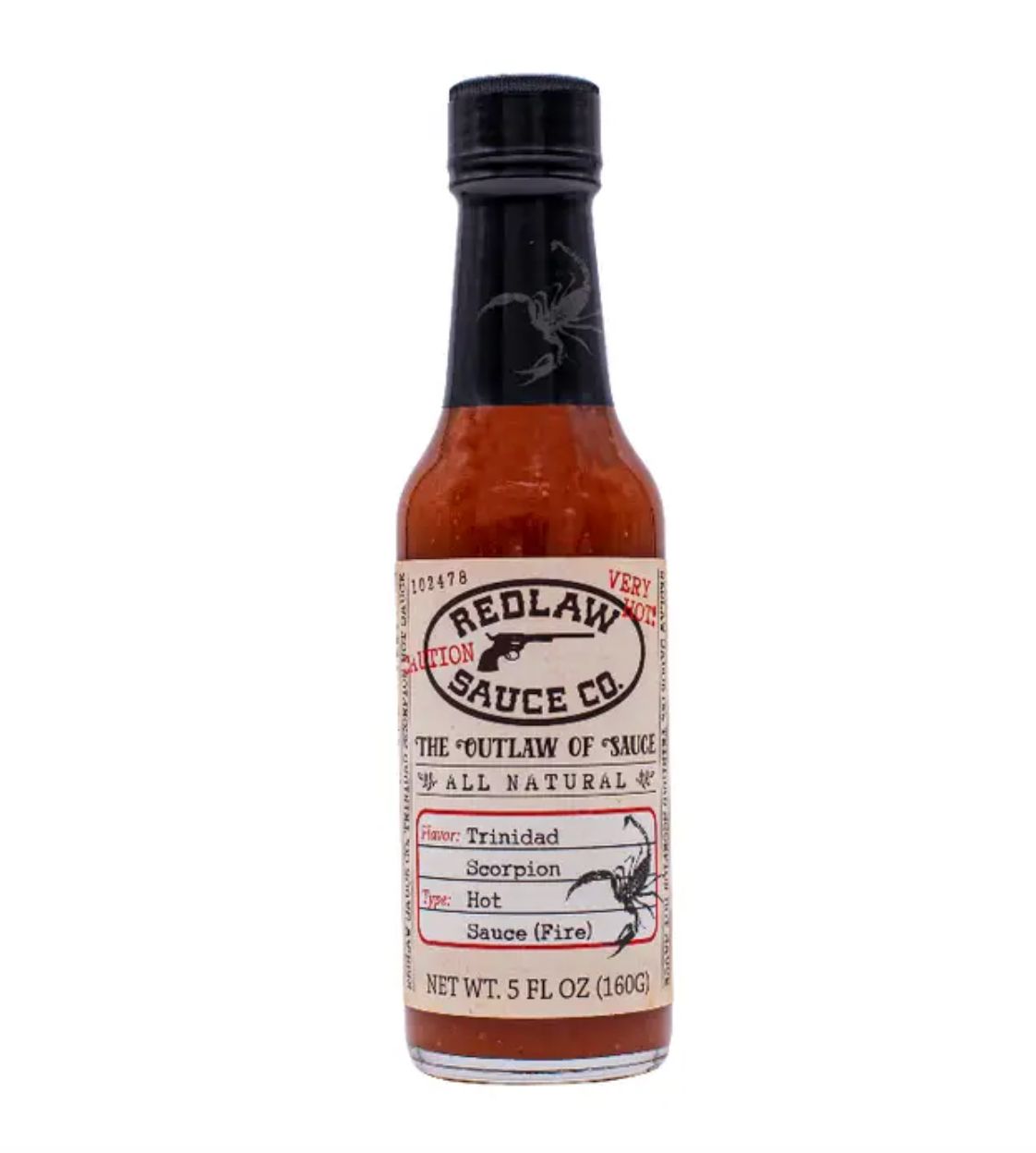 Redlaw Sauce Co. Trinidad Scorpion Hot Sauce