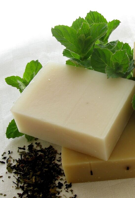 Wild Mint & Maple Syrup Soap Wild Mint & Maple Syrup Soap