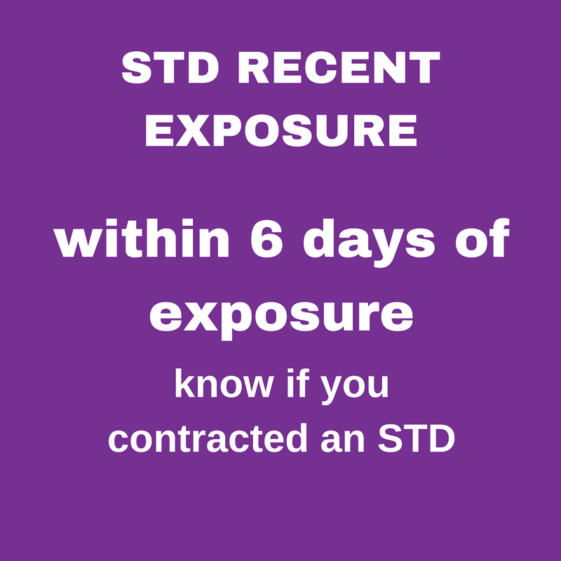 STD RECENT EXPOSURE STD RECENT EXPOSURE