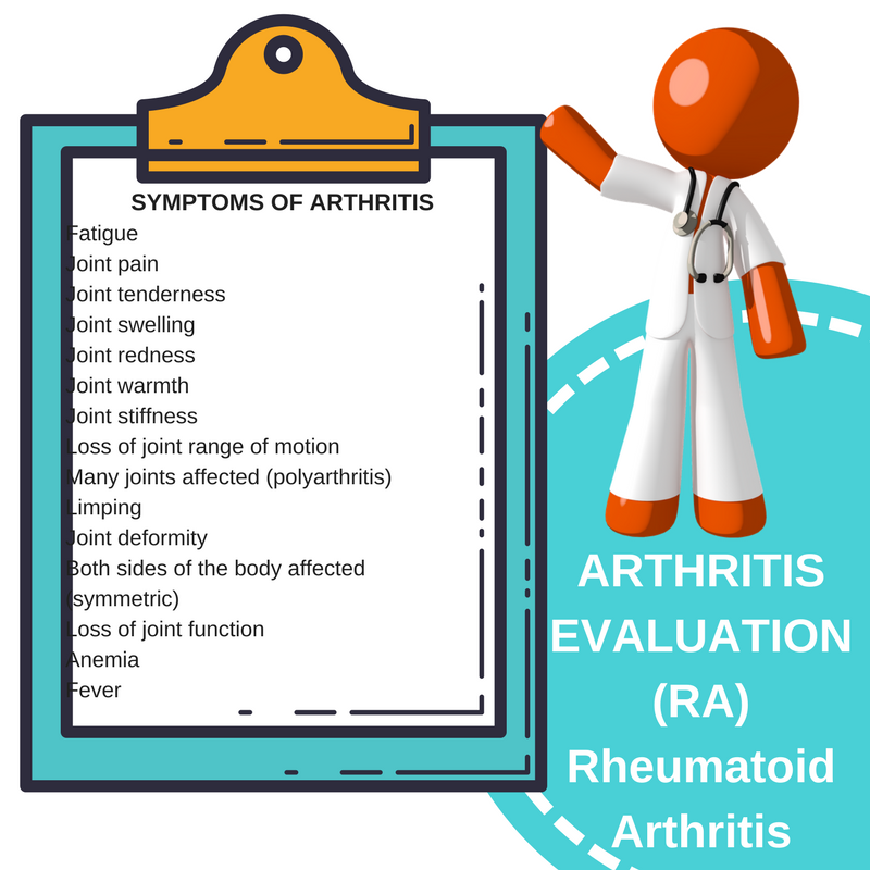 ARTHRITIS EVALUATION ARTHRITIS EVALUATION