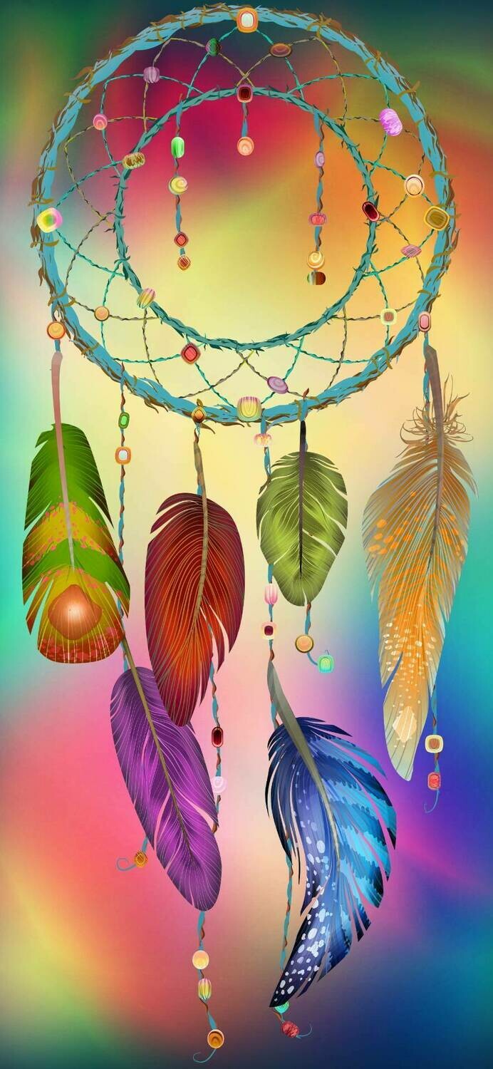 Amazing Colourful Dream Catcher - Full Drill Diamond Painting - Specially ordered for you. Delivery is approximately 4 - 6 weeks.