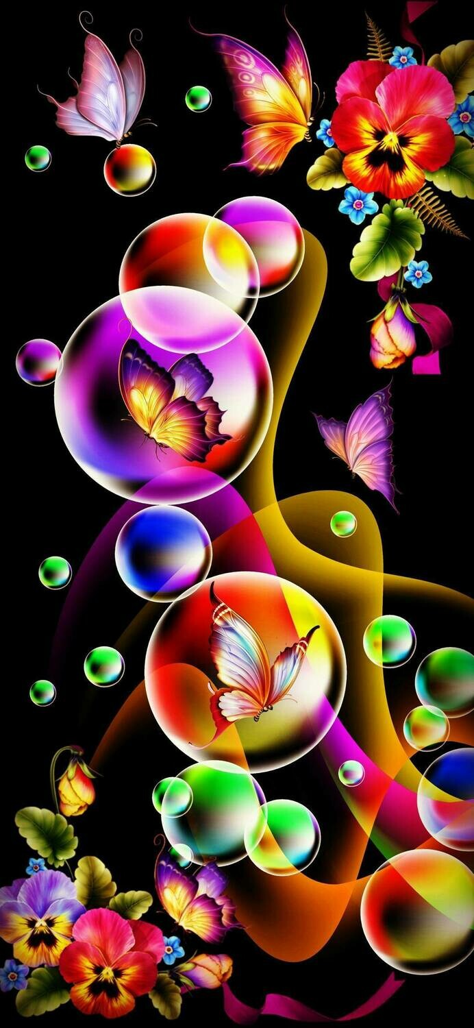 Colourful Bubbles - Full Drill Diamond Painting - Specially ordered for you. Delivery is approximately 4 - 6 weeks.