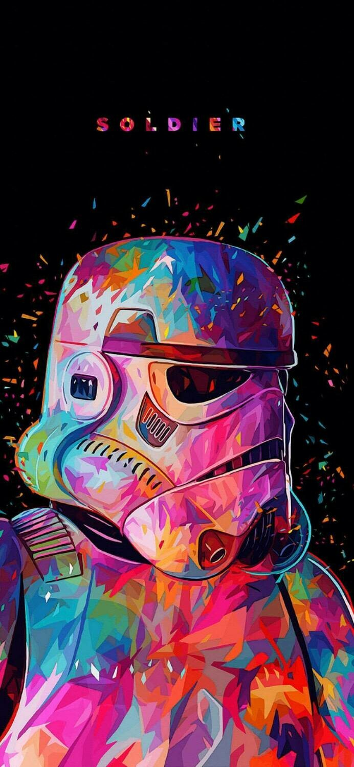 Colourful Trooper 01 - Full Drill Diamond Painting - Specially ordered for you. Delivery is approximately 4 - 6 weeks.