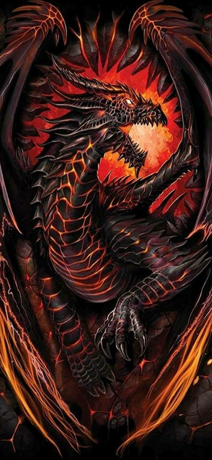 Dragon 05 - Full Drill Diamond Painting - Specially ordered for you. Delivery is approximately 4 - 6 weeks.