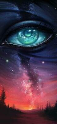 Gaze From Space  - Full Drill Diamond Painting - Specially ordered for you. Delivery is approximately 4 - 6 weeks.