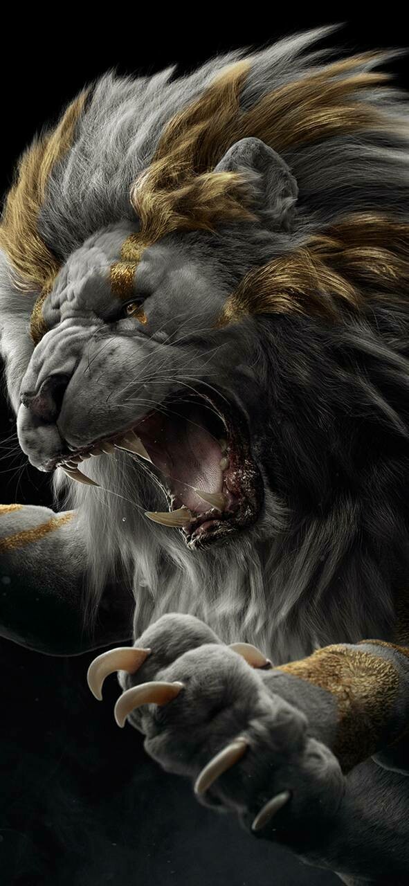 Gold Lion - Full Drill Diamond Painting - Specially ordered for you. Delivery is approximately 4 - 6 weeks.