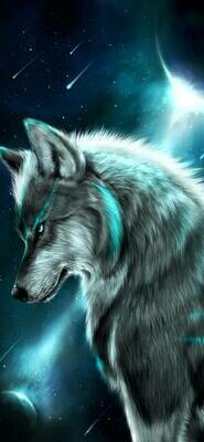 Handsome Blue Wolf - Full Drill Diamond Painting - Specially ordered for you. Delivery is approximately 4 - 6 weeks.