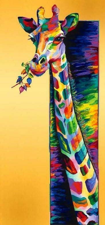Rainbow Animals 16 - Full Drill Diamond Painting - Specially ordered for you. Delivery is approximately 4 - 6 weeks.