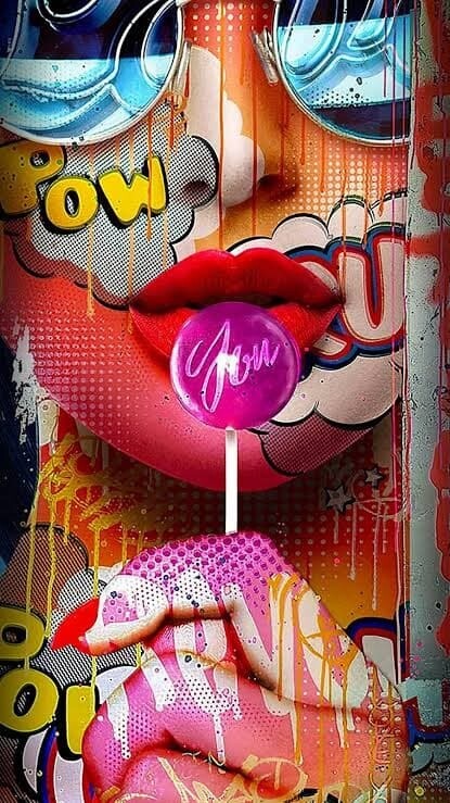 Pop Art Lollypop - Full Drill Diamond Painting - Specially ordered for you. Delivery is approximately 4 - 6 weeks.