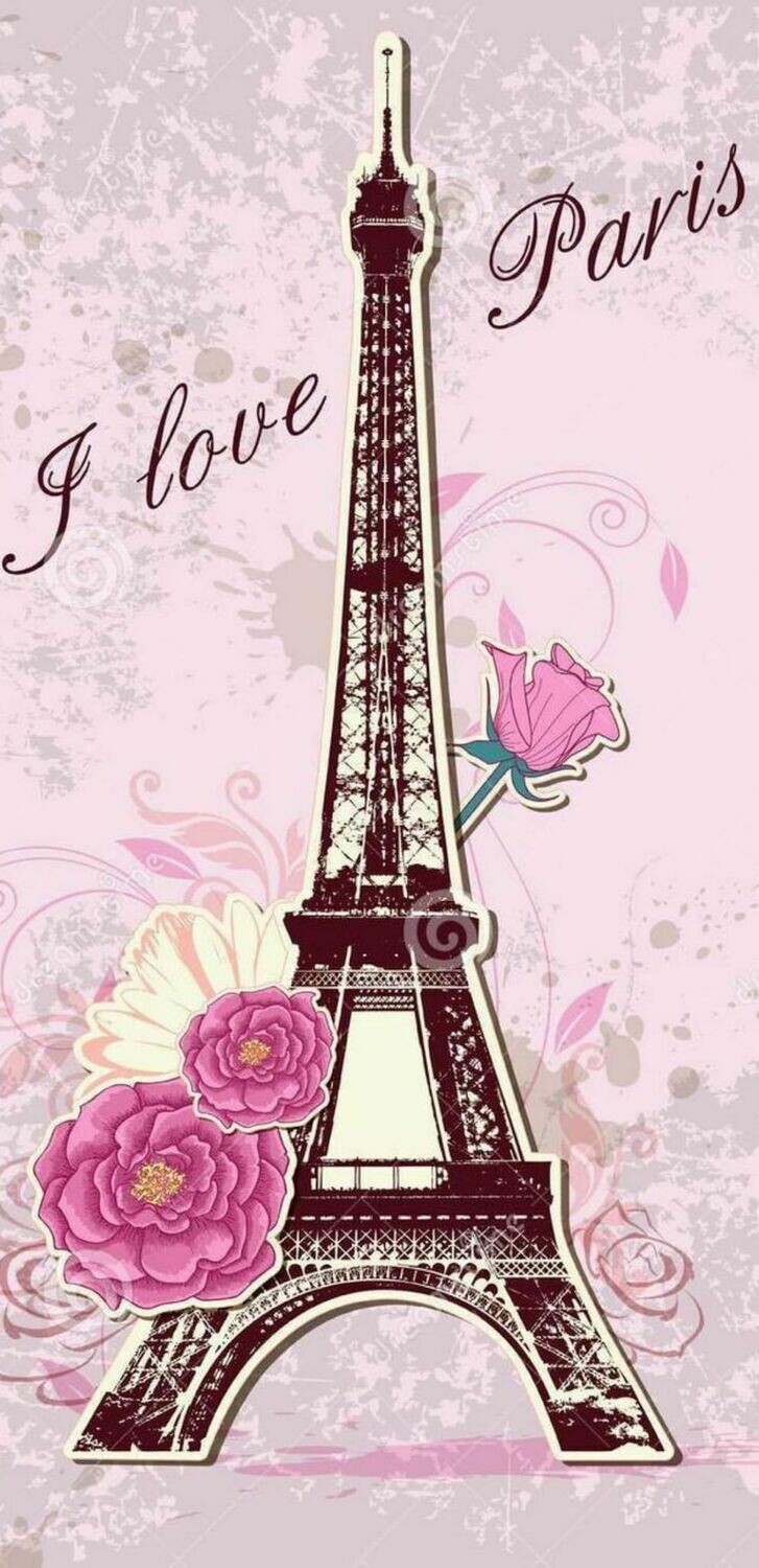 I Love Paris- Full Drill Diamond Painting - Specially ordered for you. Delivery is approximately 4 - 6 weeks.