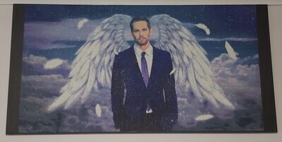 Paul Walker 60 x 110cm round drills - Completed by Amanda Chandler