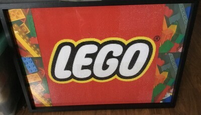 Custom (Lego) 50 x 50cm round drills - completed by Lyn Morgan