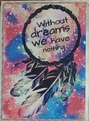 Without Dreams 60 x 80cm square drills - completed by Jo Dutton