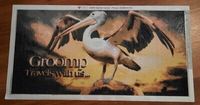 Custom (Pelican) 40 x 80cm round drills - completed by Dianne Vernon