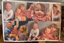Custom (Family Collage) 80 x 120cm round drills - completed by Kylie Holley