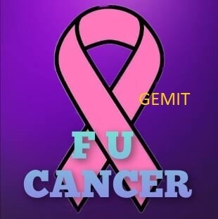 F U Cancer By Jess (exclusive to Gem It) - Full Drill Diamond Painting - Specially ordered for you.  Delivery is approximately 4-6 weeks